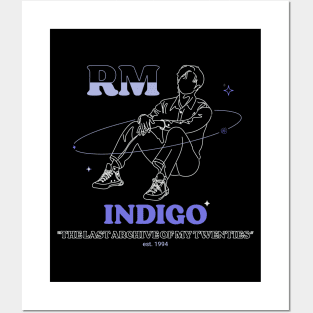 indigo rm Posters and Art